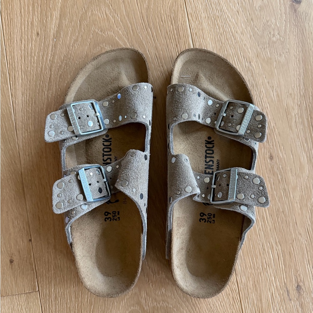 Birkenstock - Arizona Rivets - Suede Leather